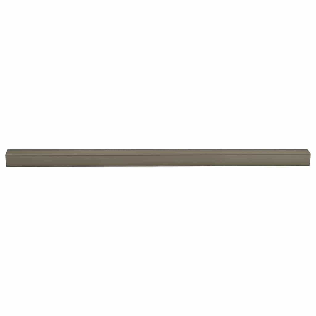 Lépcsőélvédők 10 pcs pezsgőszín 67 x 3.5 x 3 cm Alumínium