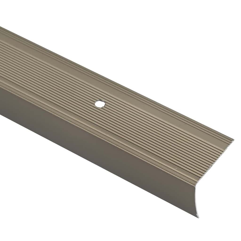 Lépcsőélvédők 30 pcs pezsgőszín 67 x 3.5 x 3 cm Alumínium