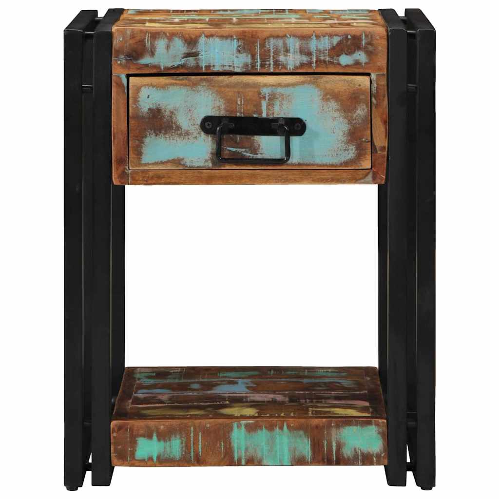 Éjjeliszekrény fiókkal 2 pcs Sokszínű 40 x 40 x 50 cm