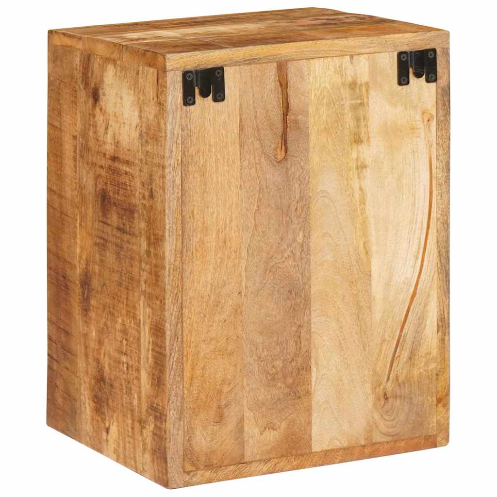 Éjjeli asztal 2 pcs Barna 35 x 33 x 48 cm Tömör Mangófát