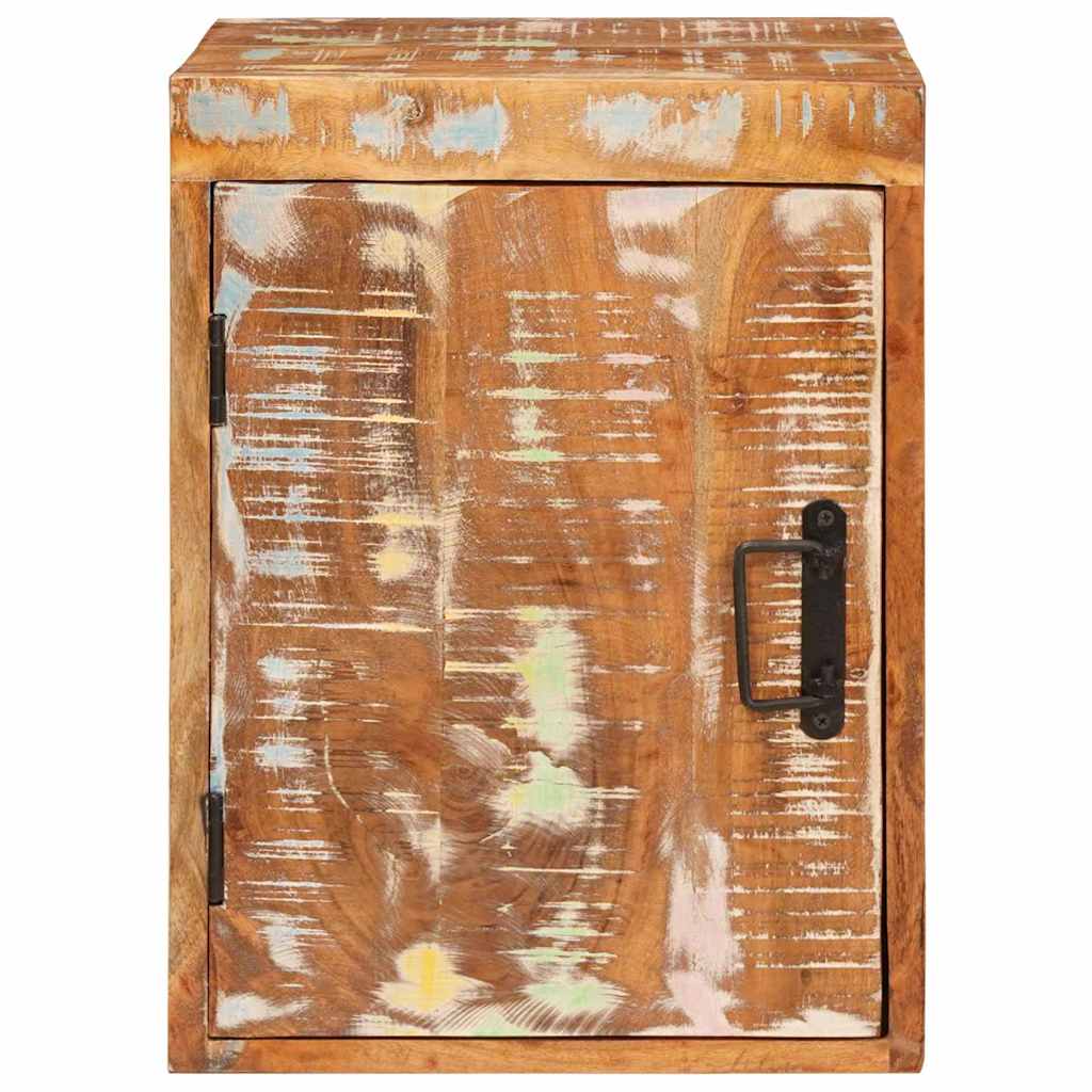 Éjjeli asztal Barna 35 x 33 x 48 cm Tömör újrahasznosított fa