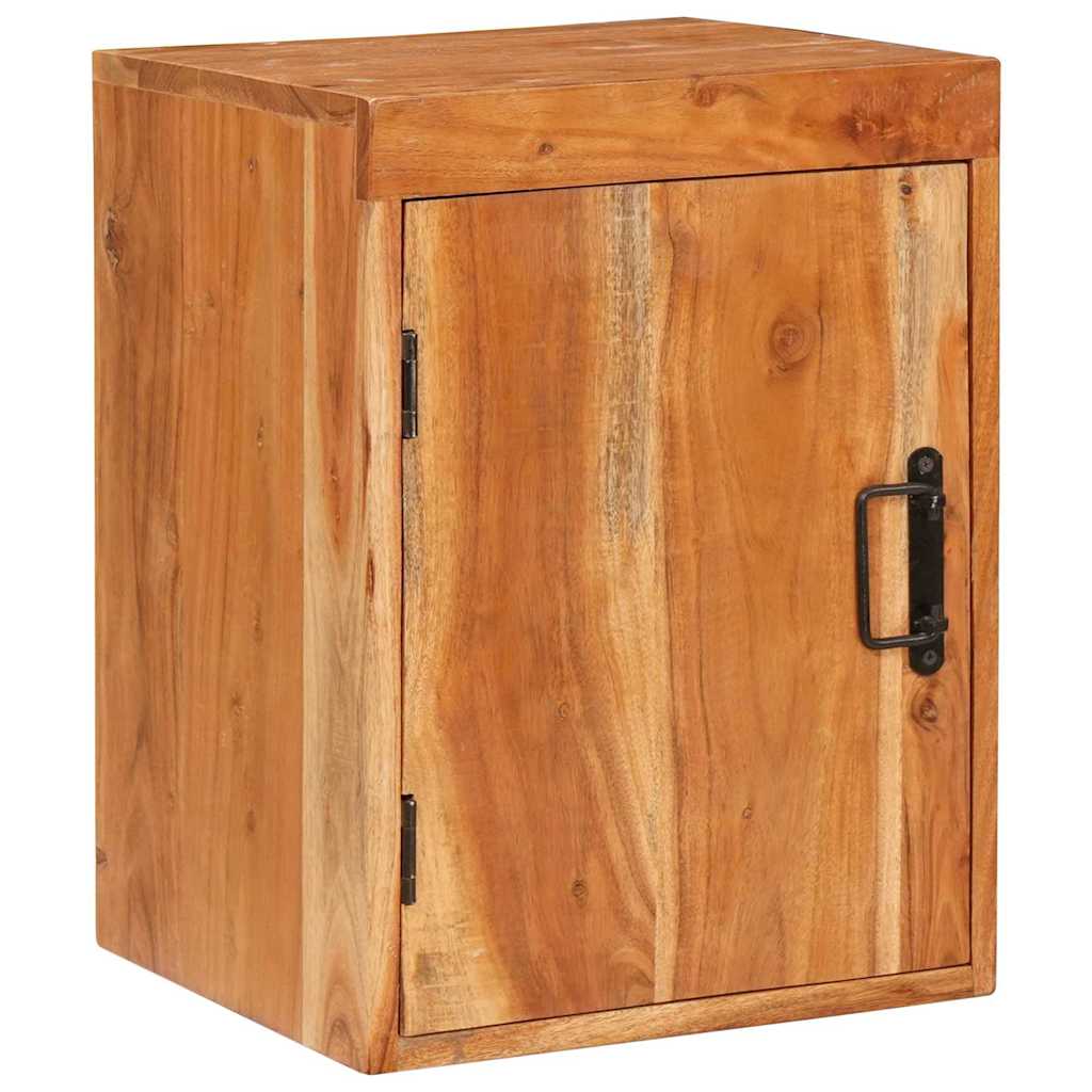 Éjjeli asztal 2 pcs Barna 35 x 33 x 48 cm Tömör Fa Akácia