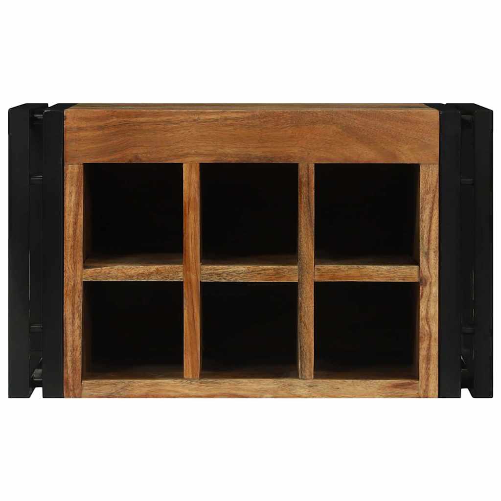 Borágas 2 pcs Barna és fekete 46 x 35 x 27,5 cm Tömör Akácfa