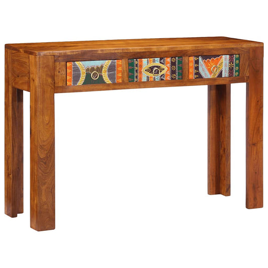 tömör akácfa tálalóasztal 110 x 35 x 75 cm