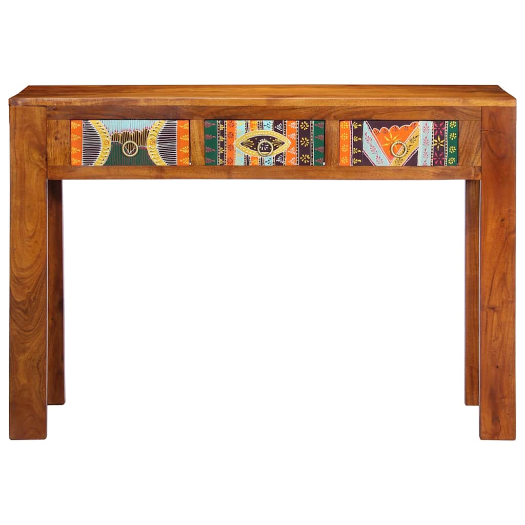 tömör akácfa tálalóasztal 110 x 35 x 75 cm