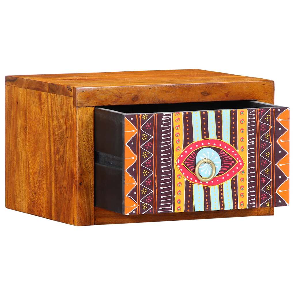 Éjjeliszekrény fiókkal 2 pcs Barna 35 x 30 x 22 cm