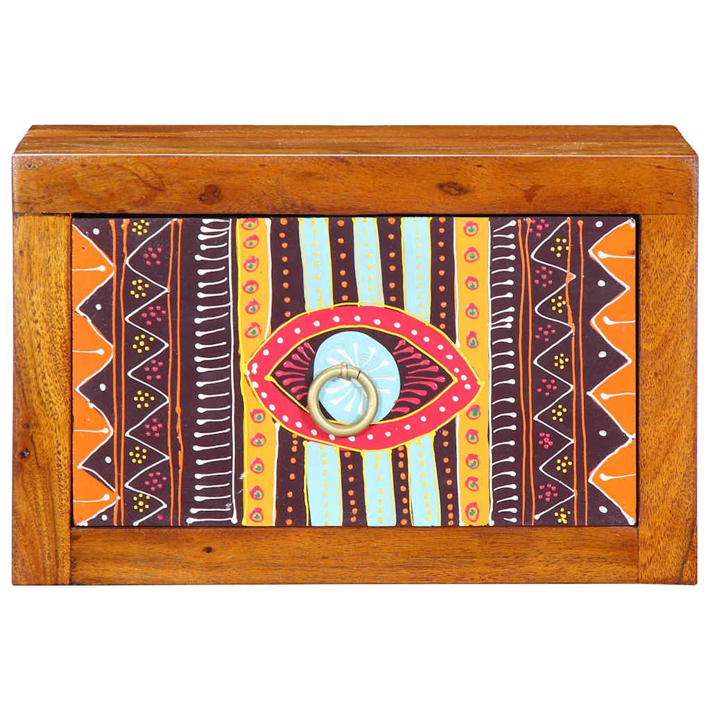 Éjjeliszekrény fiókkal 2 pcs Barna 35 x 30 x 22 cm