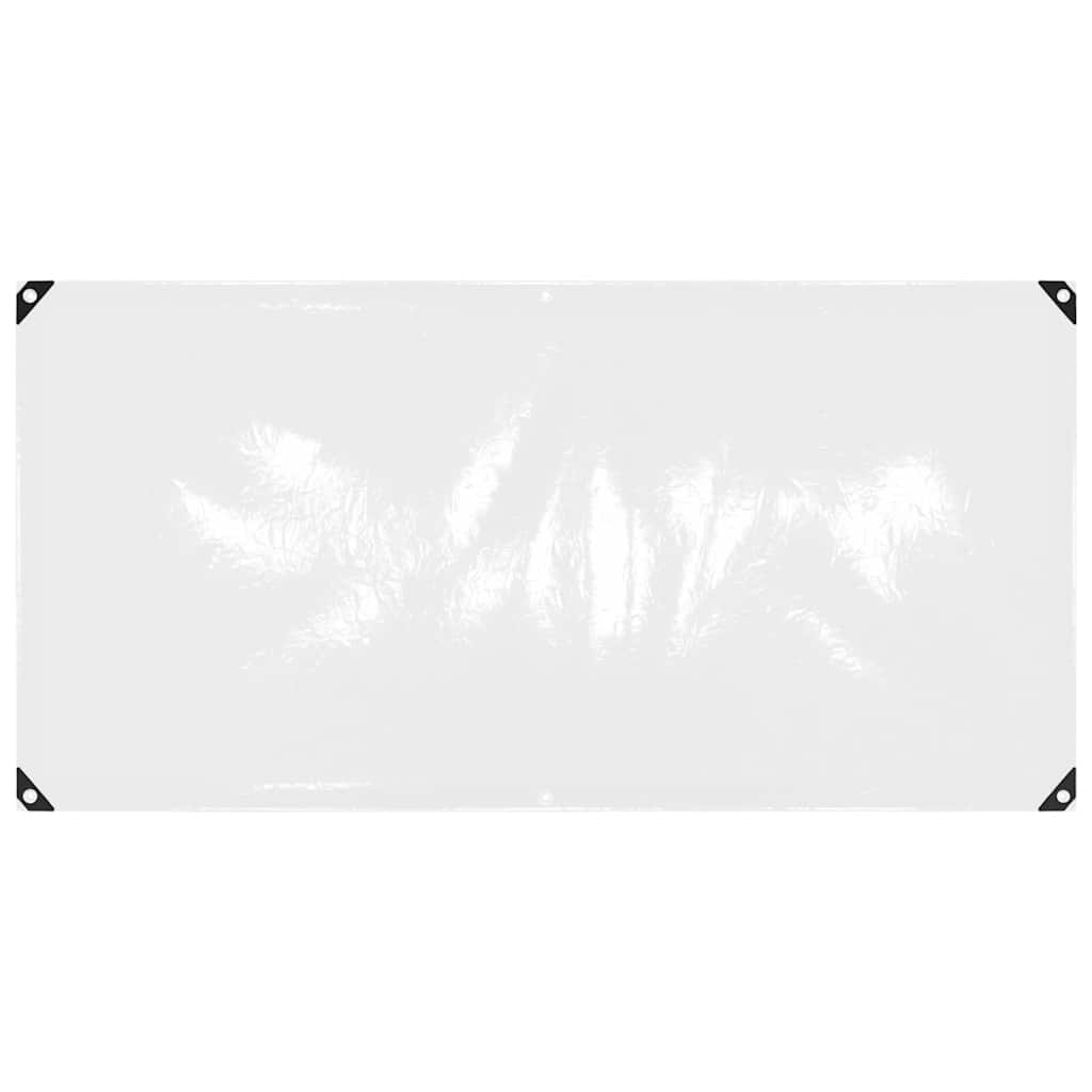 átlátszó ponyva lyukasztóval 1x2 m PVC