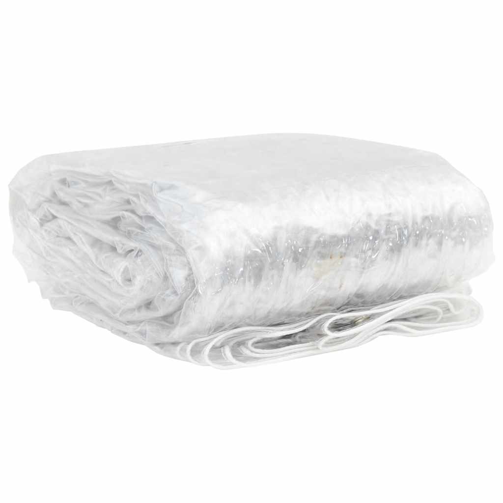 átlátszó ponyva lyukasztóval 1x4 m PVC