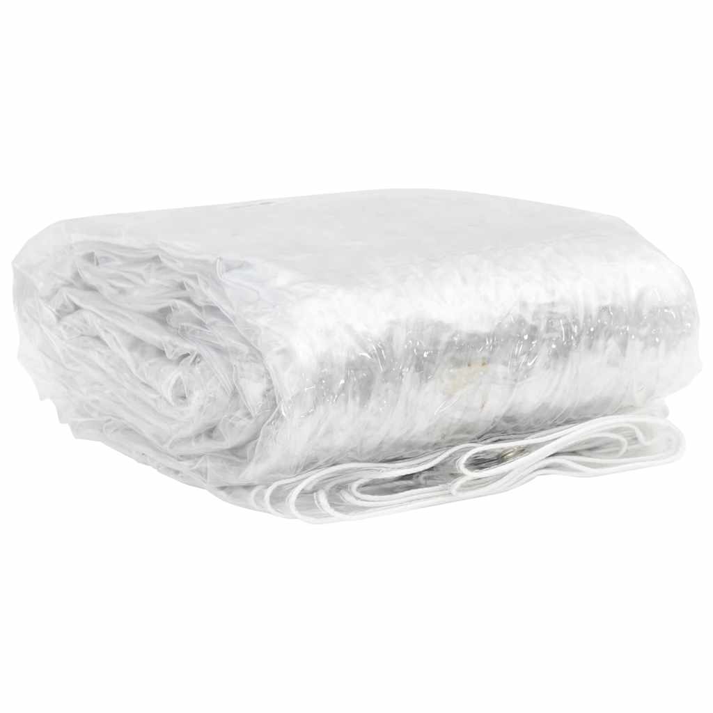 átlátszó ponyva lyukasztóval 1x6 m PVC
