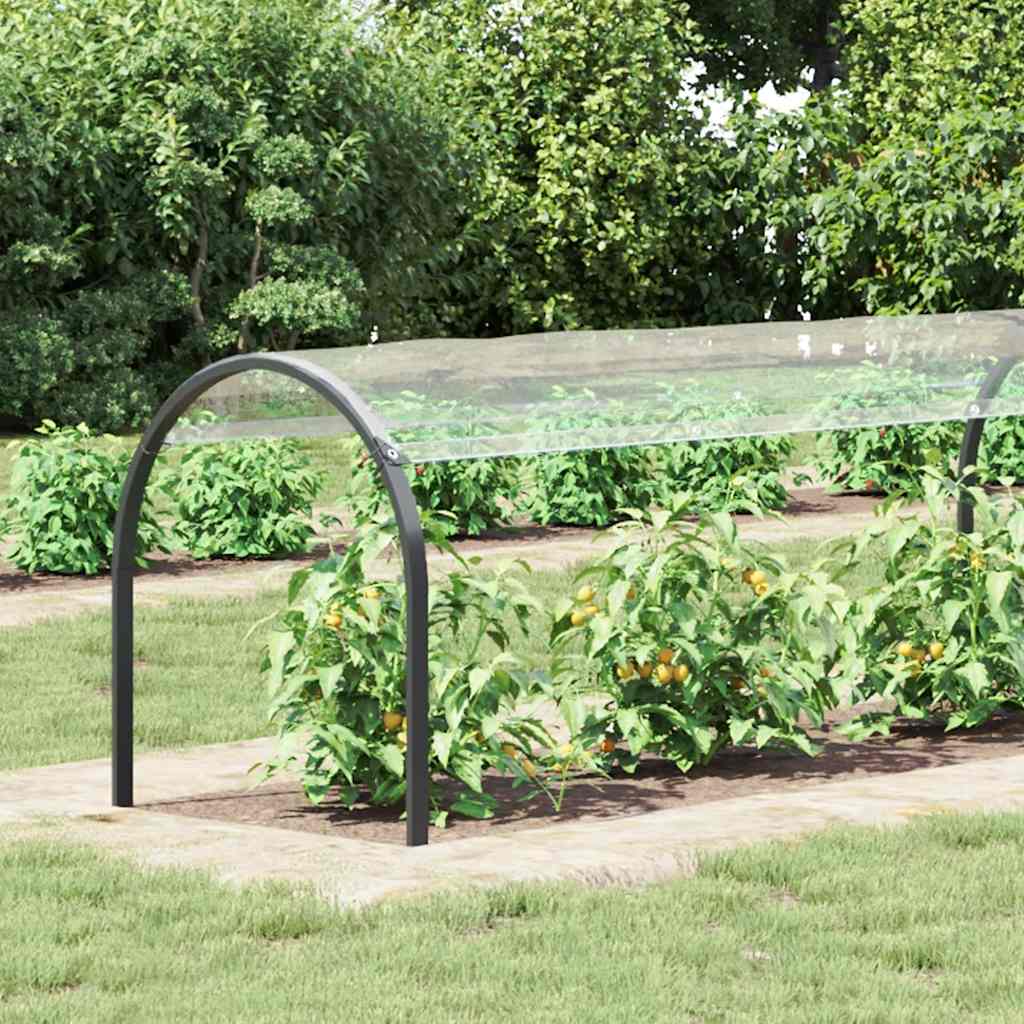 átlátszó ponyva lyukasztóval 1x8 m PVC
