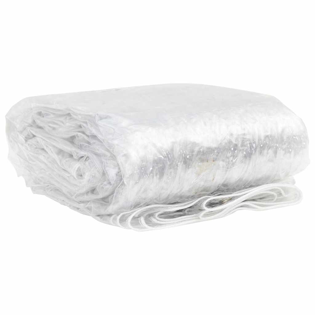 átlátszó ponyva lyukasztóval 1x8 m PVC