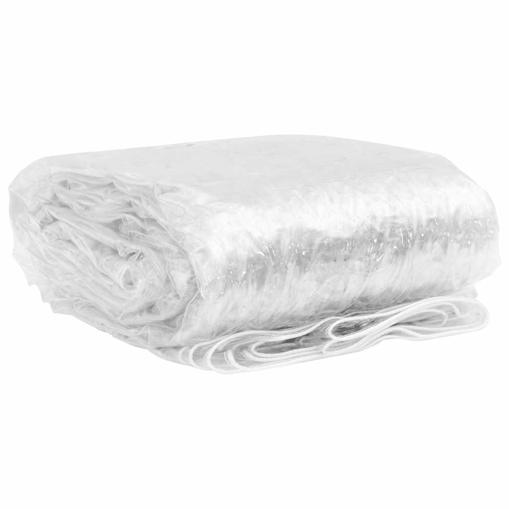 átlátszó ponyva lyukasztóval 1x10 m PVC