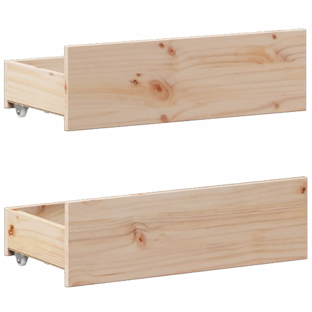 tömör fenyőfa fejtámlás ágykeret matrac nélkül 150 x 200 cm