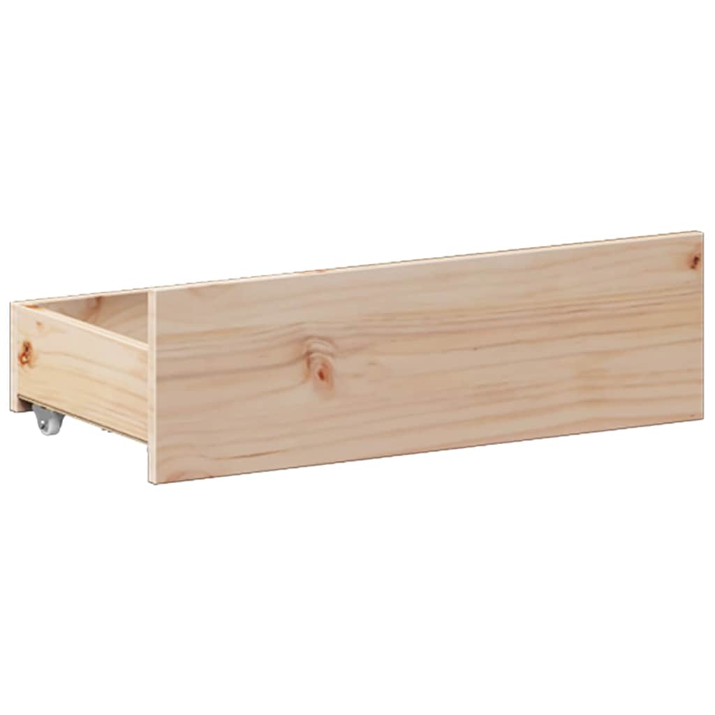 tömör fenyőfa fejtámlás ágykeret matrac nélkül 140 x 190 cm