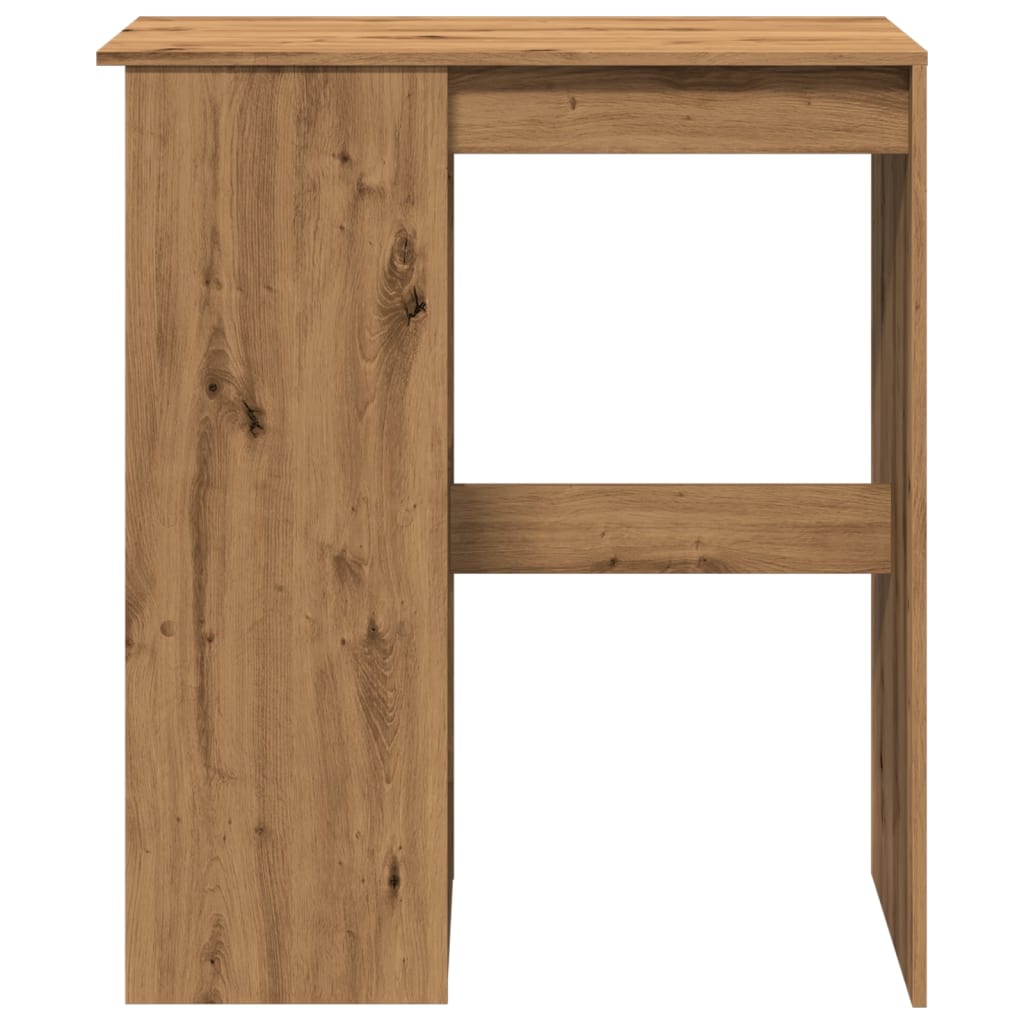 kézműves tölgy szerelt fa bárasztal tárolókkal 90x47,5x103,5 cm