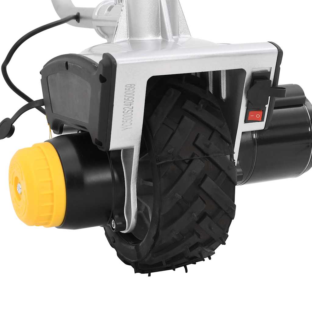 utánfutó emelő kerék 12 V 550 W alumínium
