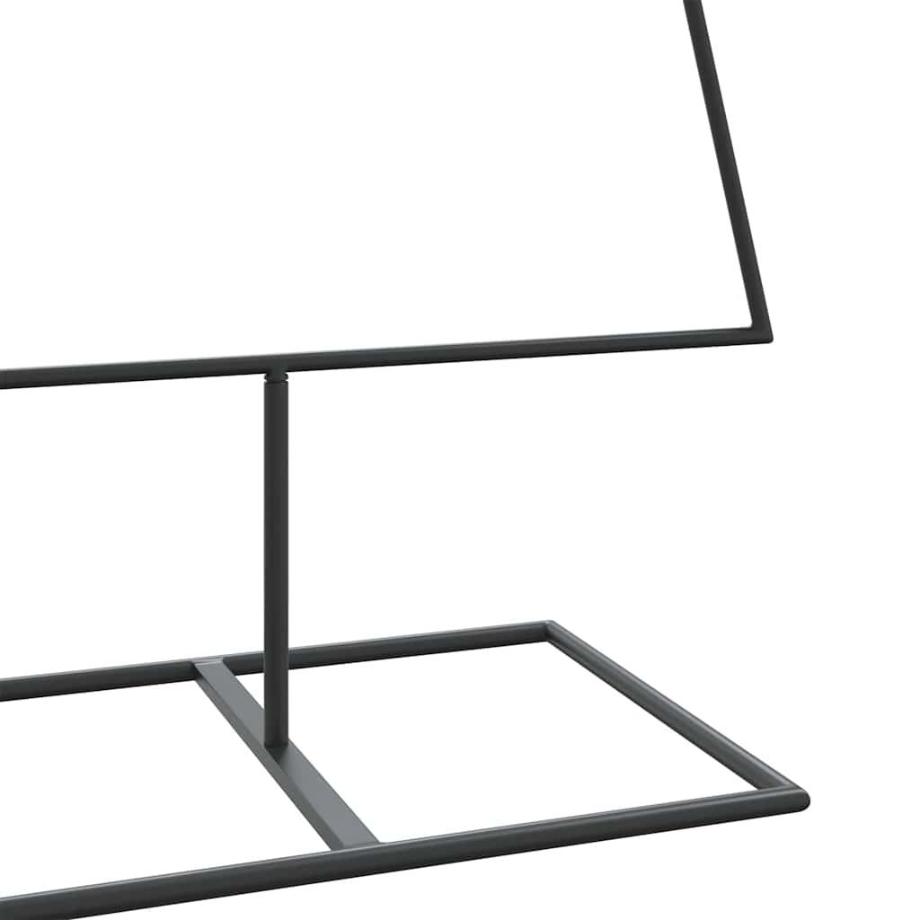 fekete fém karácsonyfa dekorációhoz 150 cm