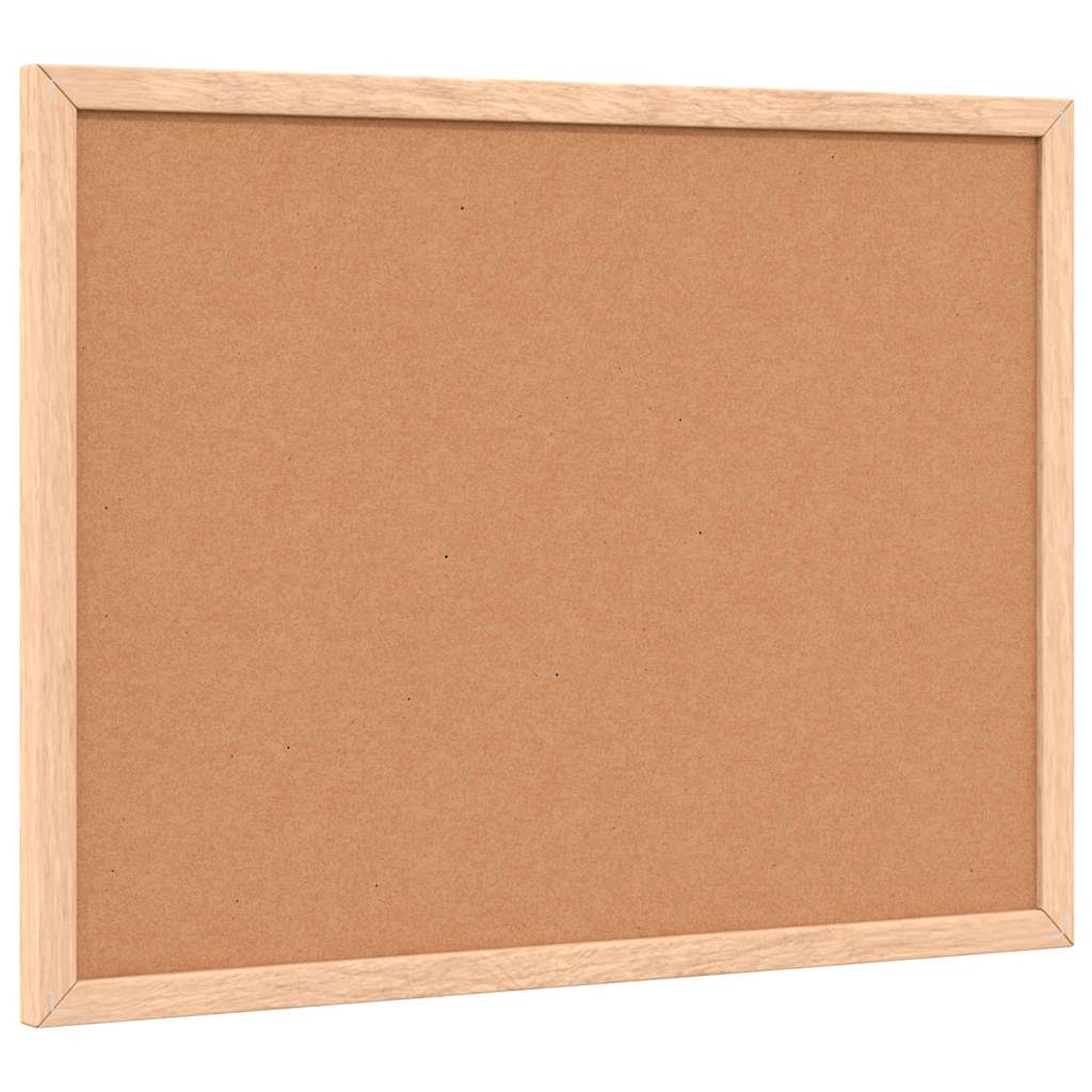 fekete krétatábla tömör fenyőfa kerettel 40x30 cm