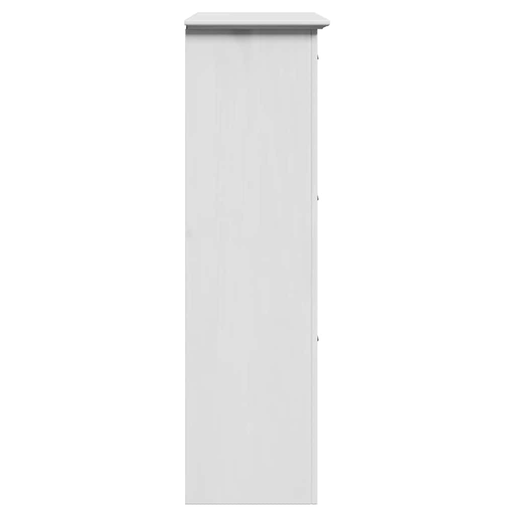 cipőállvány "BODO" Fehér 80x35x118 cm