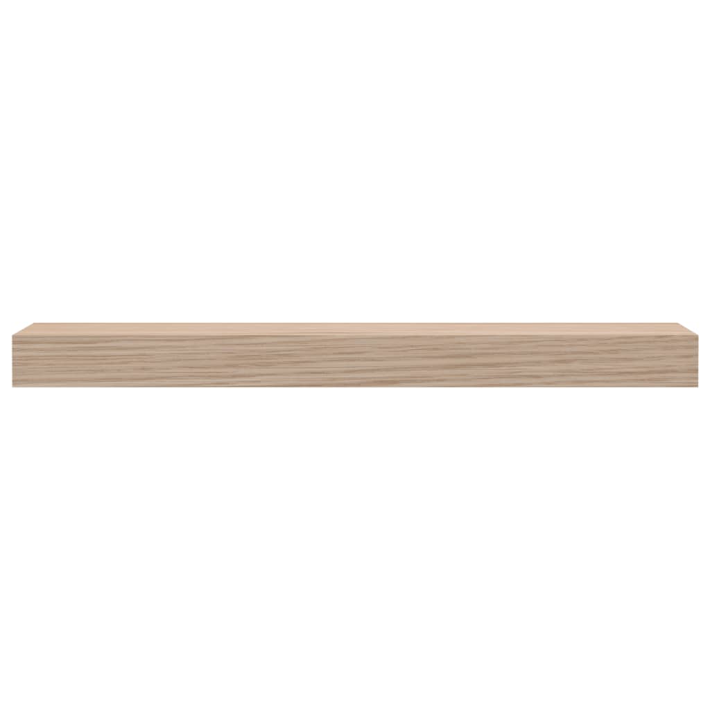 2 db szerelt fa függőpolc 50 x 23,5 x 4 cm