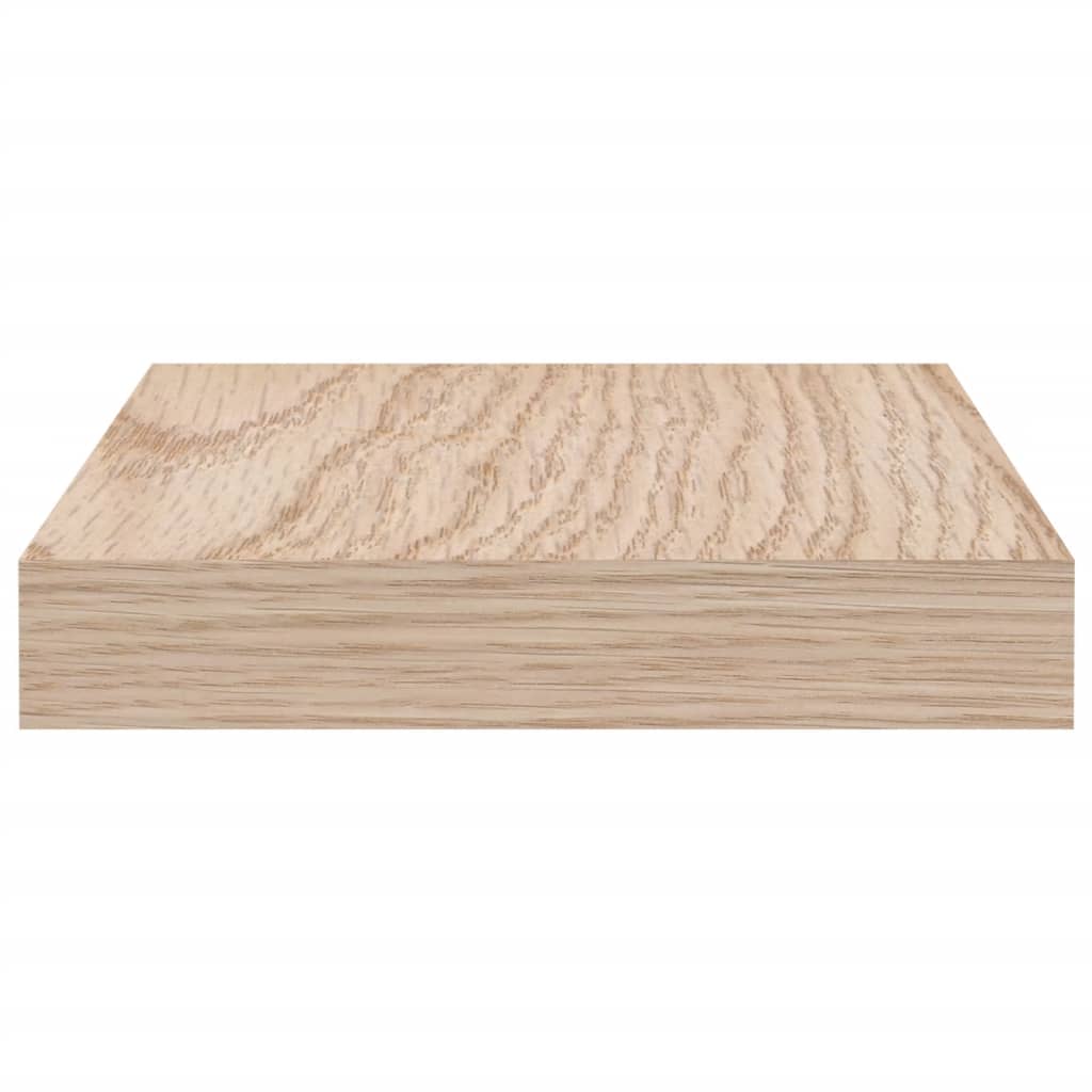 2 db szerelt fa függőpolc 50 x 23,5 x 4 cm
