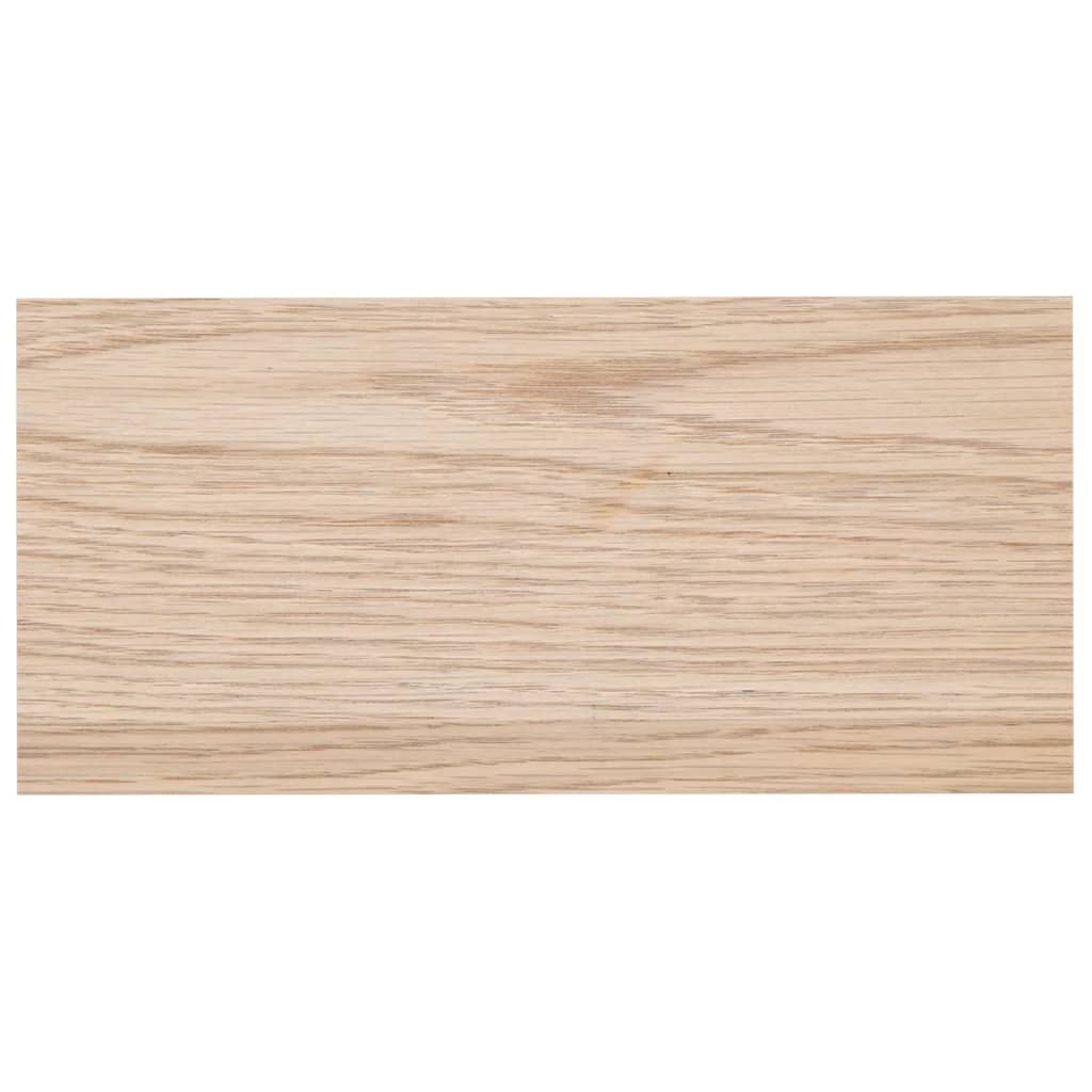 2 db szerelt fa függőpolc 50 x 23,5 x 4 cm