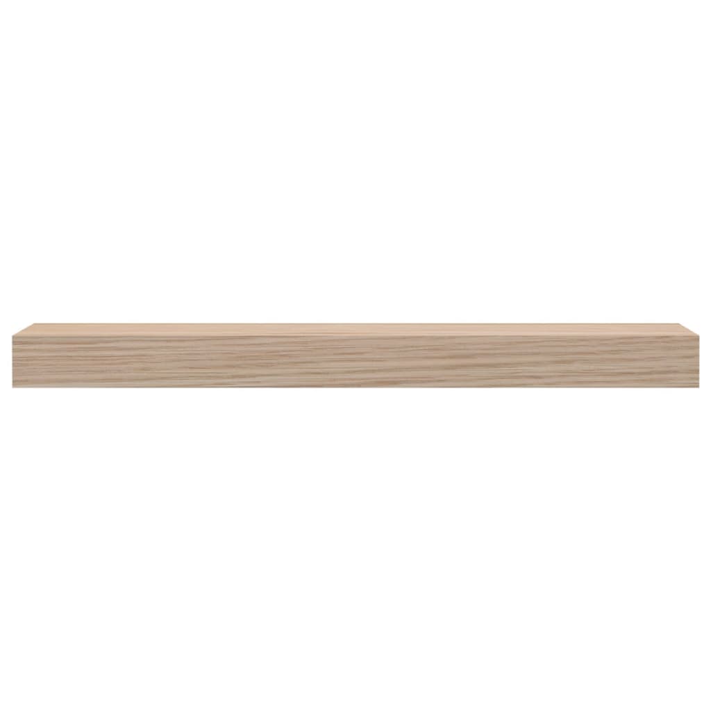 4 db szerelt fa függőpolc 50 x 23,5 x 4 cm