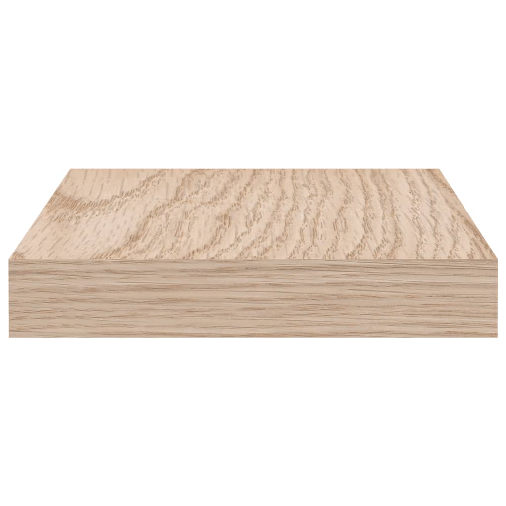 4 db szerelt fa függőpolc 50 x 23,5 x 4 cm