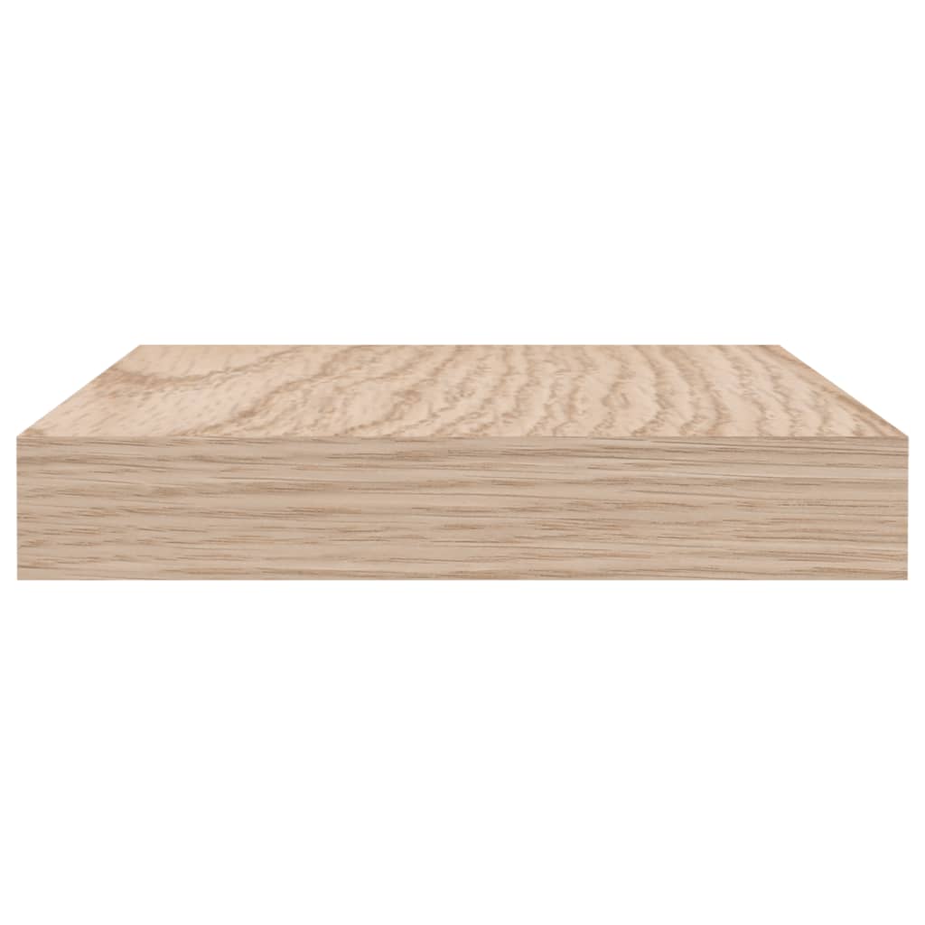 2 db szerelt fa függőpolc 60 x 23,5 x 4 cm
