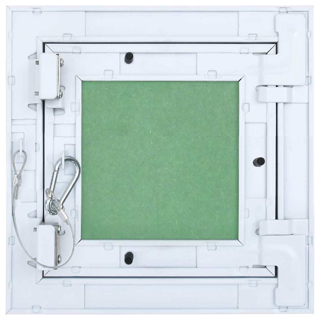 Hozzáférési panel Zöld és Ezüst 20 x 20 cm