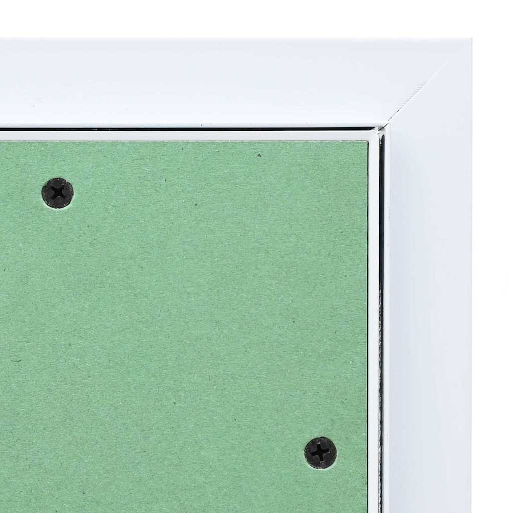 Hozzáférési panel Zöld és Ezüst 30 x 30 cm