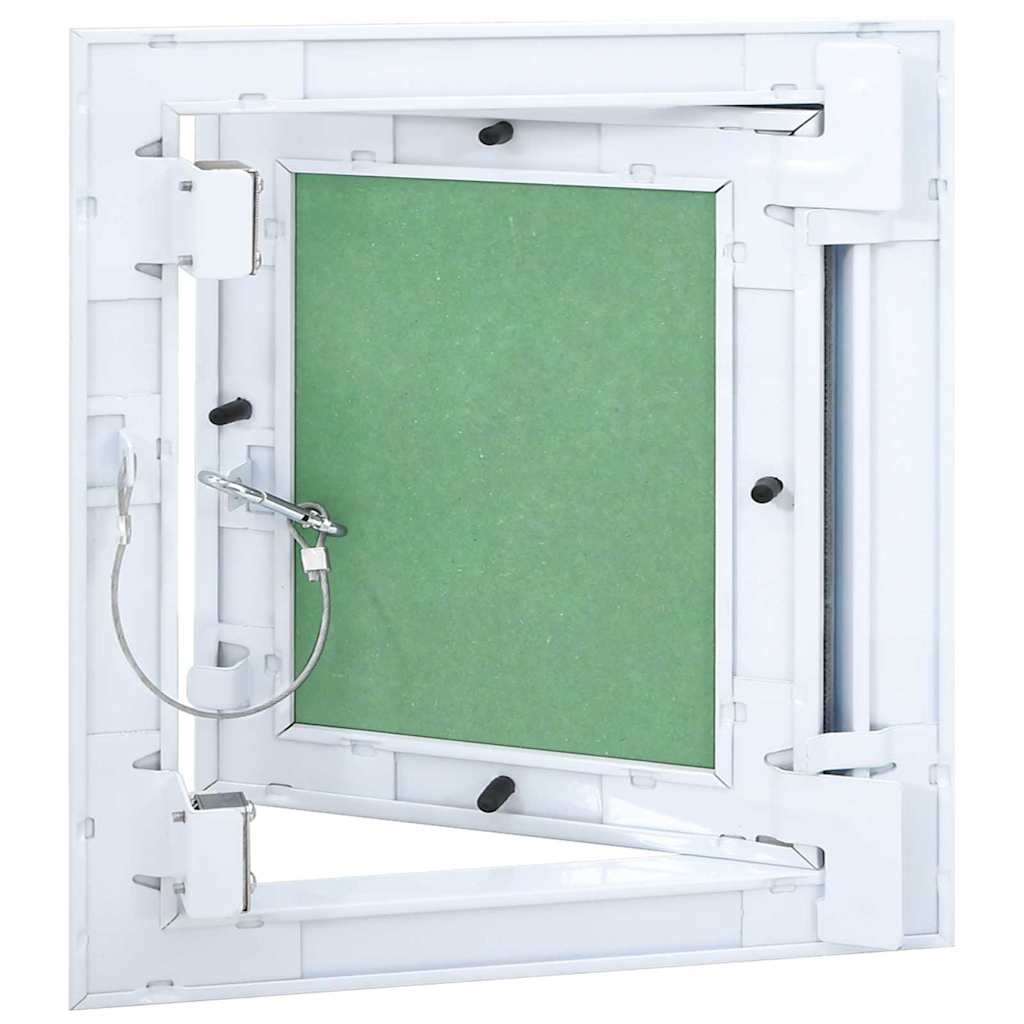 Hozzáférési panel Zöld és Ezüst 30 x 30 cm