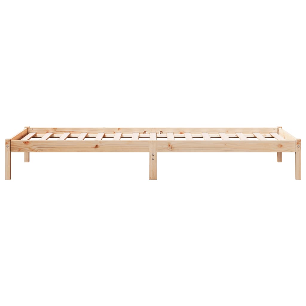 tömör fenyőfa extra hosszú ágykeret matrac nélkül 80 x 220 cm