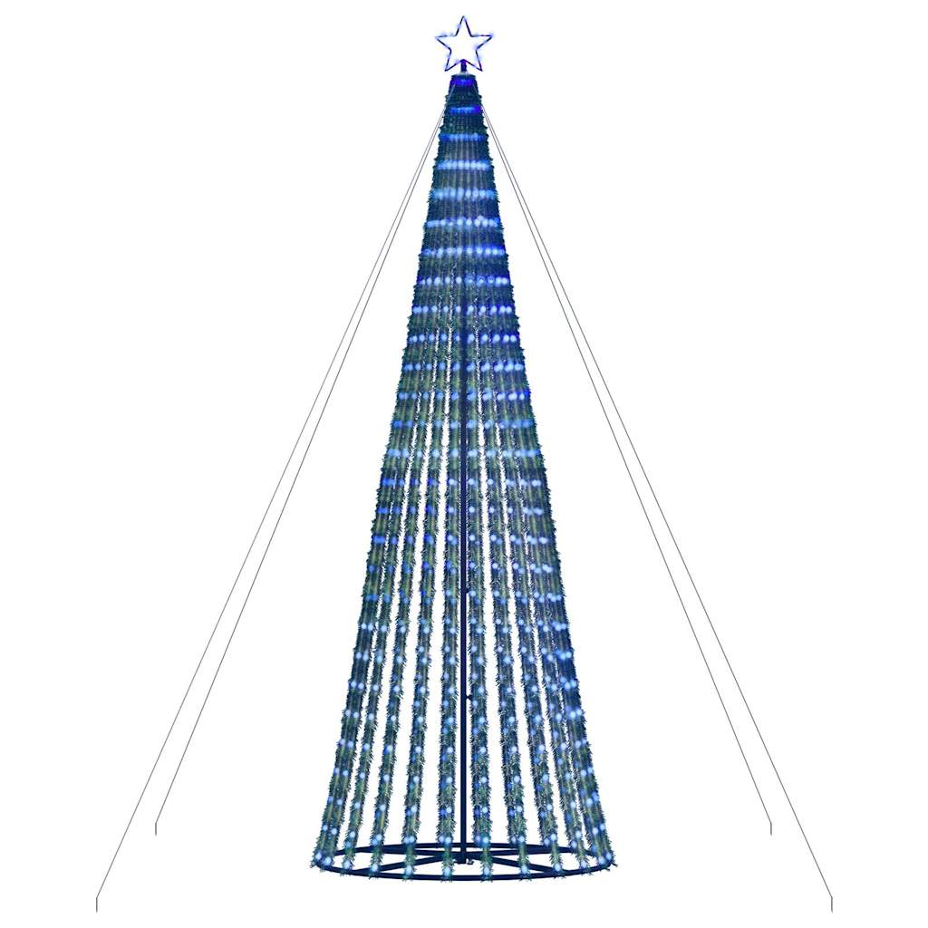 kék LED karácsonyfa 1028 LED 403 cm