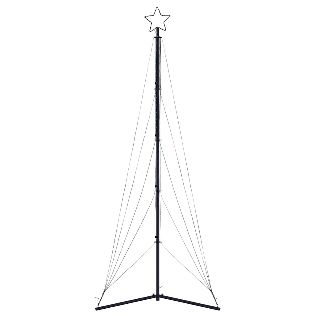 kék LED karácsonyfa 525 LED 302 cm
