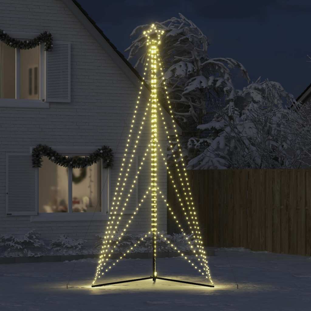 meleg fehér LED karácsonyfa 615 LED 404,5 cm