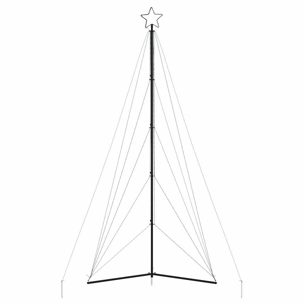 meleg fehér LED karácsonyfa 615 LED 404,5 cm