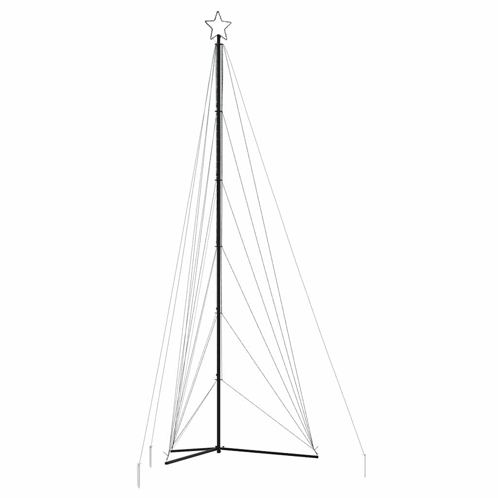 kék LED karácsonyfa 861 LED 478 cm