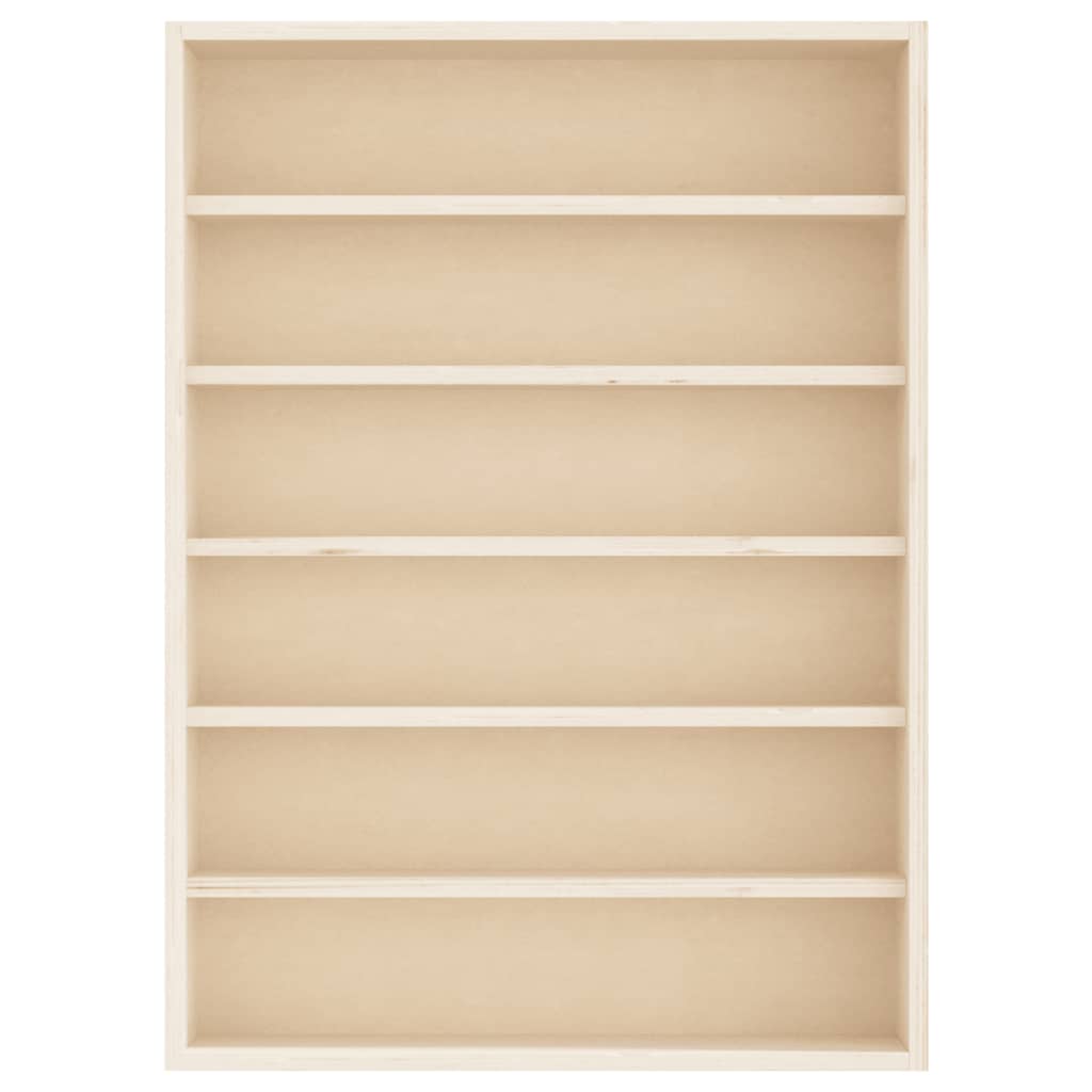 fa gyűjtő vitrin 6 polccal 40x8,5x55cm 40x8,5x55 cm