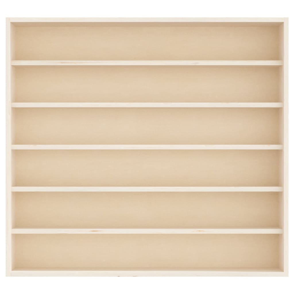 fa gyűjtői vitrin 6 polccal 60x8,5x55cm 60x8,5x55 cm
