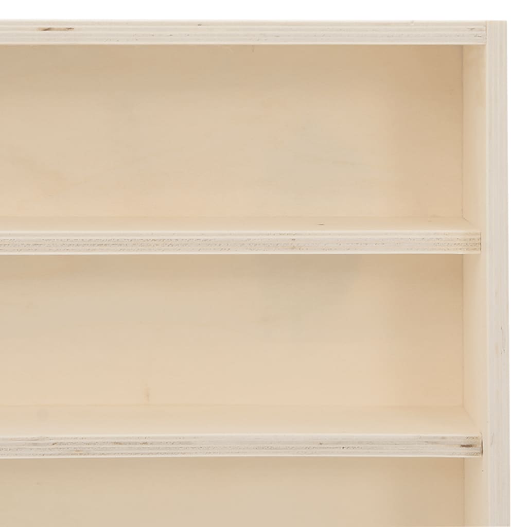 fa gyűjtői vitrin 6 polccal 60x8,5x55cm 60x8,5x55 cm