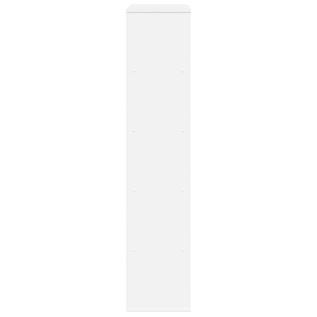 fehér szerelt fa könyvespolc 100 x 33 x 156,5 cm