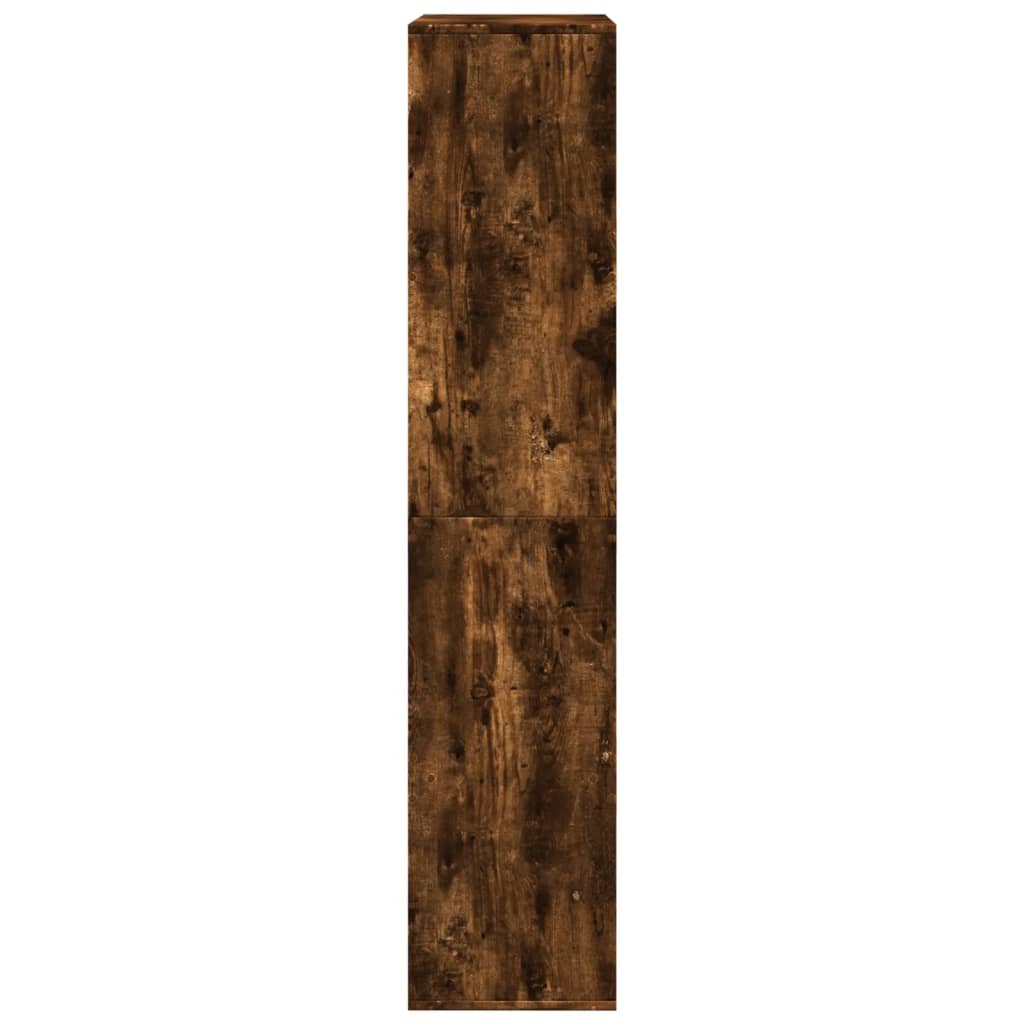 füstös tölgy színű szerelt fa térelválasztó 100 x 33 x 155,5 cm