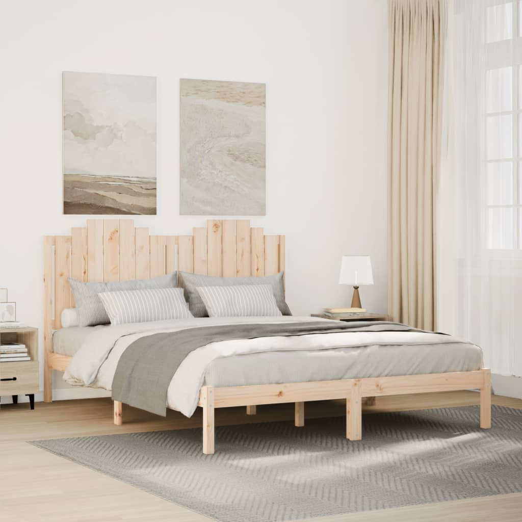 tömör fa extra hosszú ágykeret matrac nélkül 160 x 210 cm