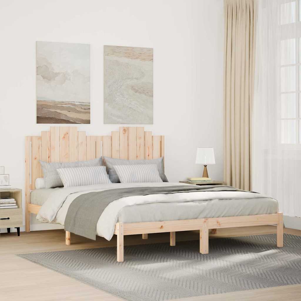 tömör fa extra hosszú ágykeret matrac nélkül 160 x 220 cm