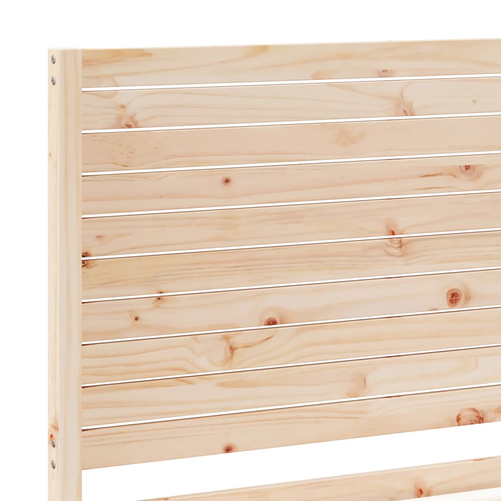 tömör fa extra hosszú ágykeret matrac nélkül 100 x 210 cm