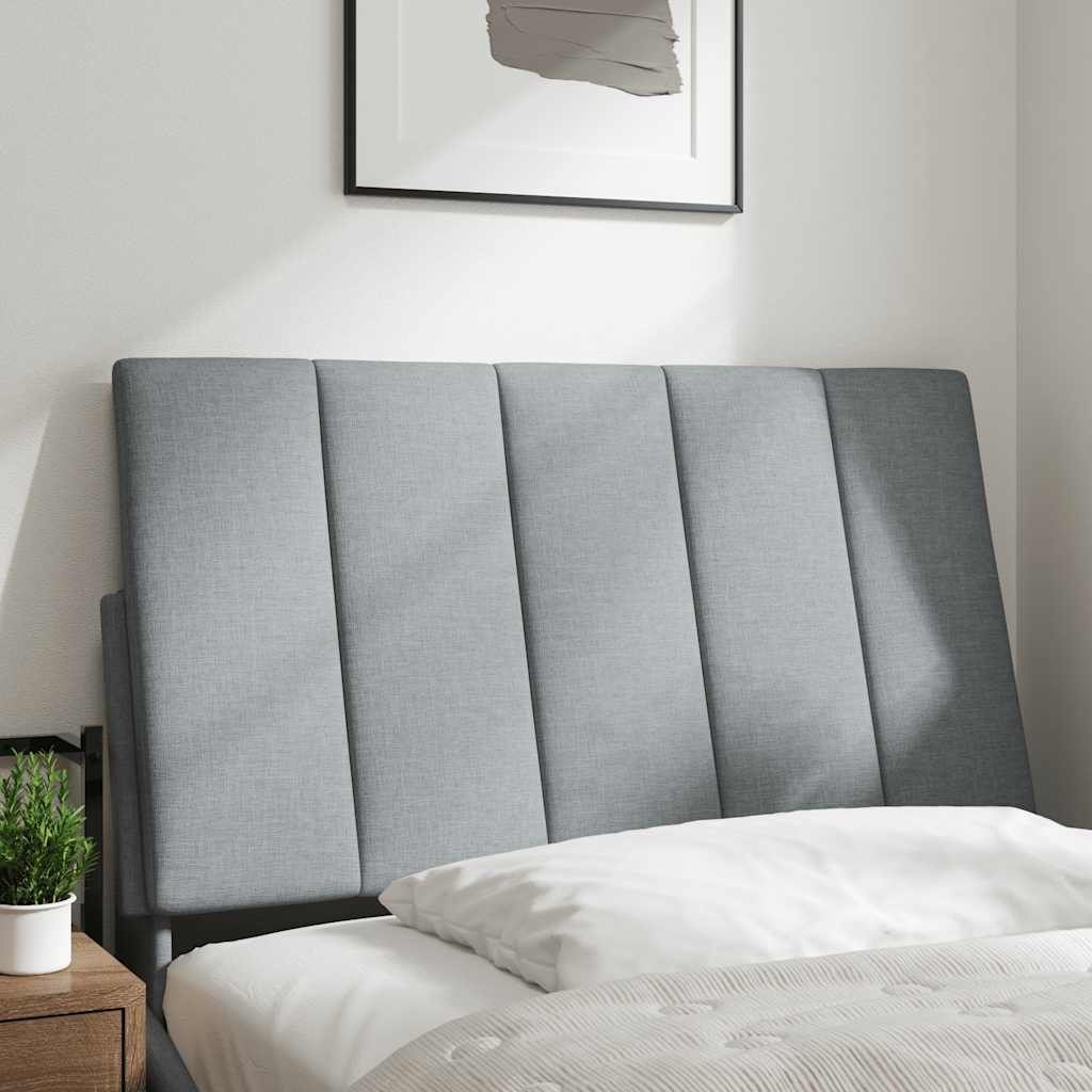 világosszürke szövet fejtámla párna Hanko 80 cm
