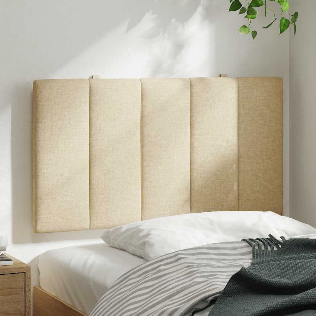 krémszínű szövet fejtámla párna Hanko 80 cm