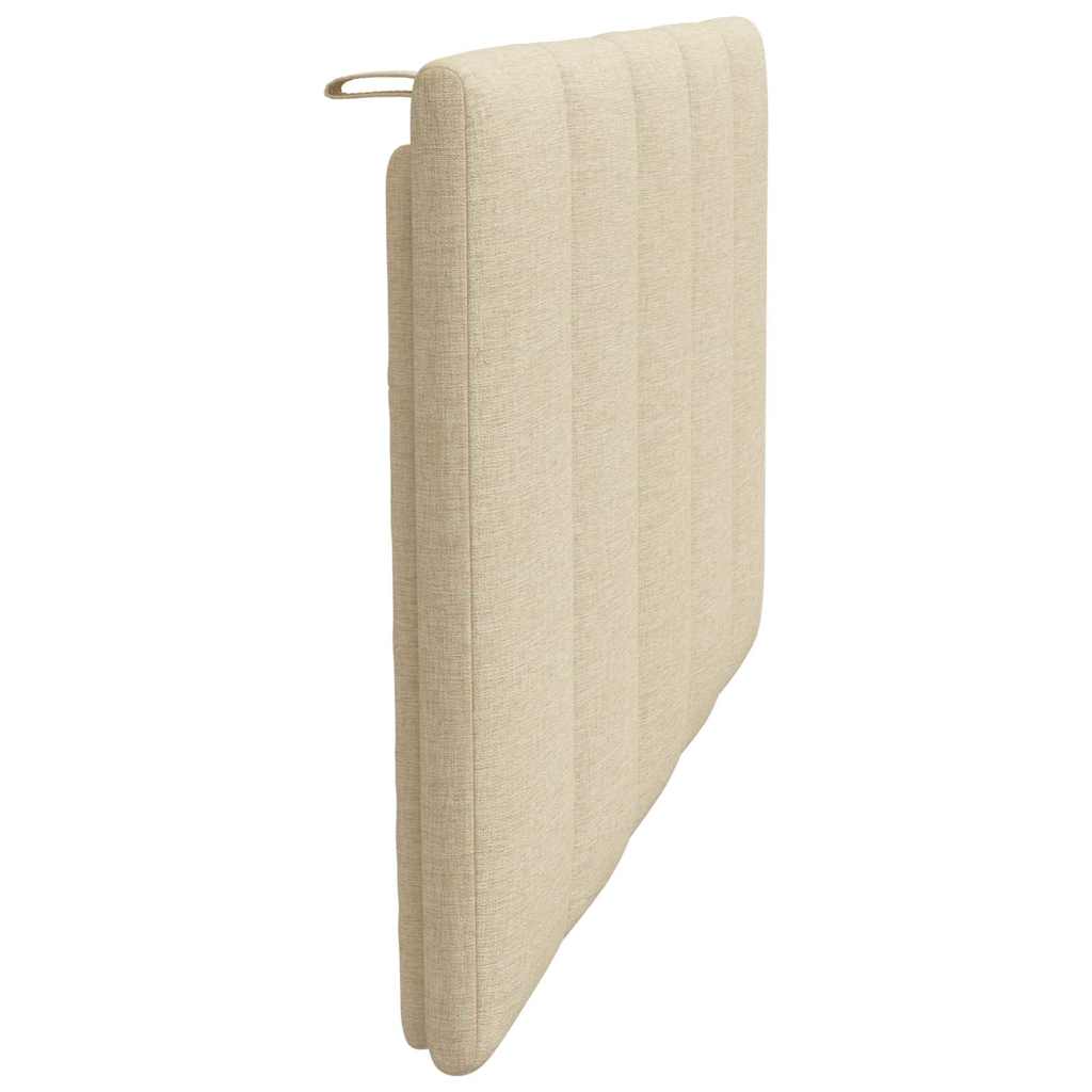 krémszínű szövet fejtámla párna Hanko 80 cm
